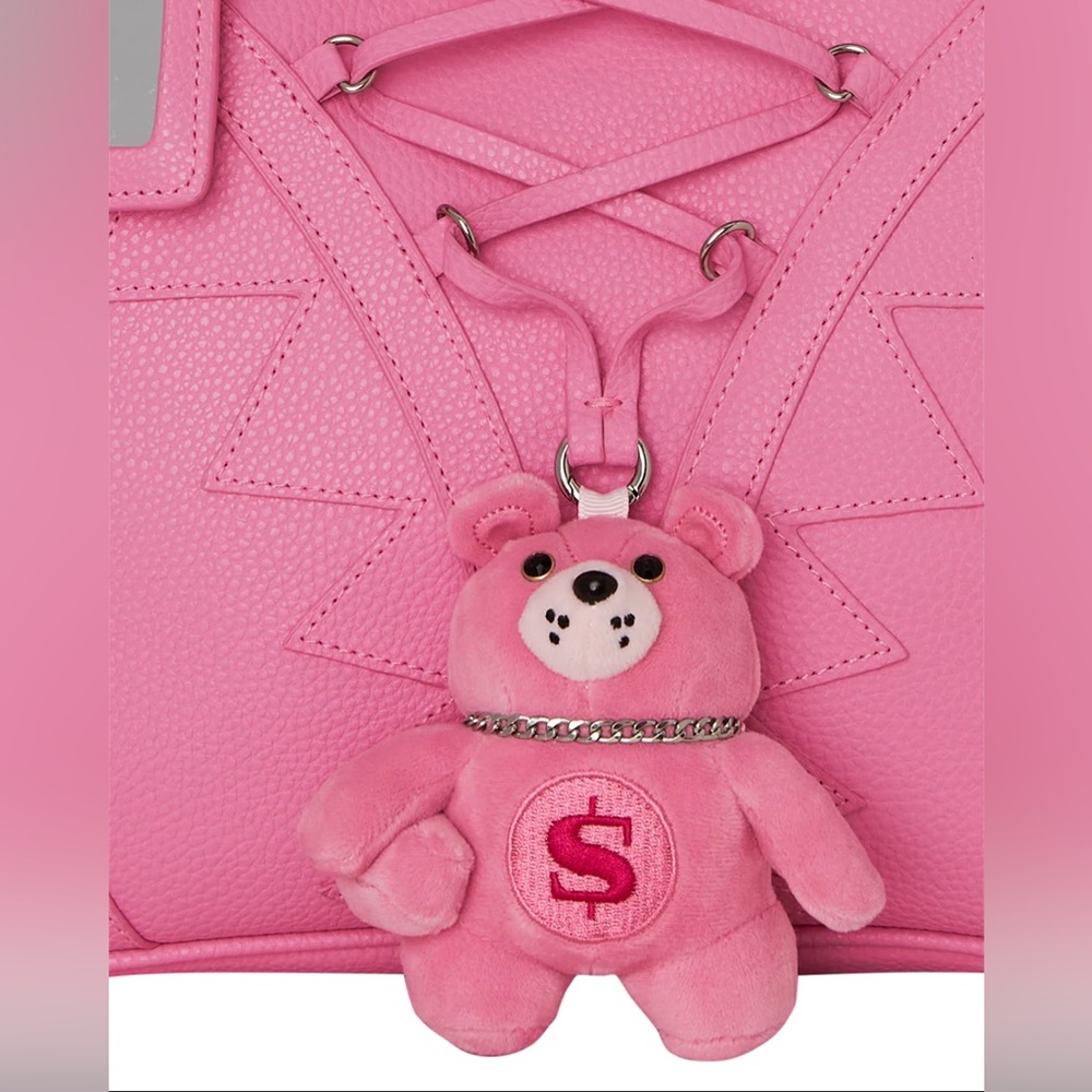 24HR ONLY FIRM DROP‼️ Sprayground Pink Baby bear baddie tote bag - Picture 6 of 6